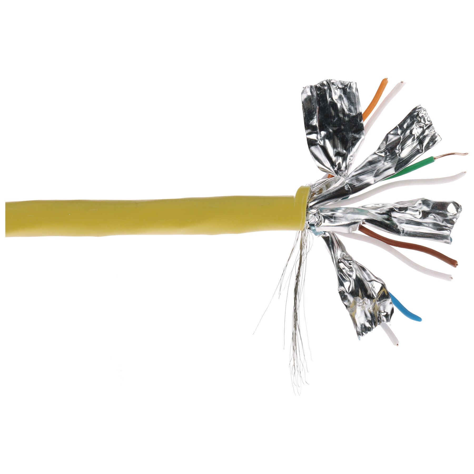 Cablu S/FTP Cat7 305m galben ECA FRNC BDA Connectivity