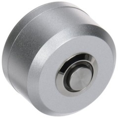 Buton ieșire elegant argintiu ATLO-PB-H5L
