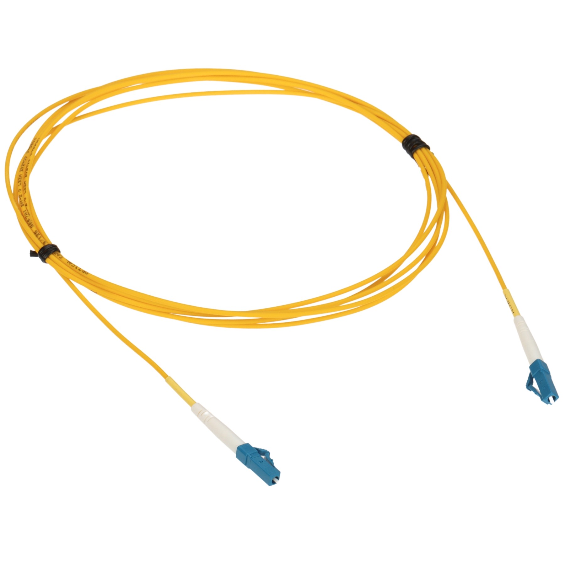 Patchcord SM LC/UPC - LC/UPC 3m simplex fibra optica LSOH G.657A1 (9/125um)