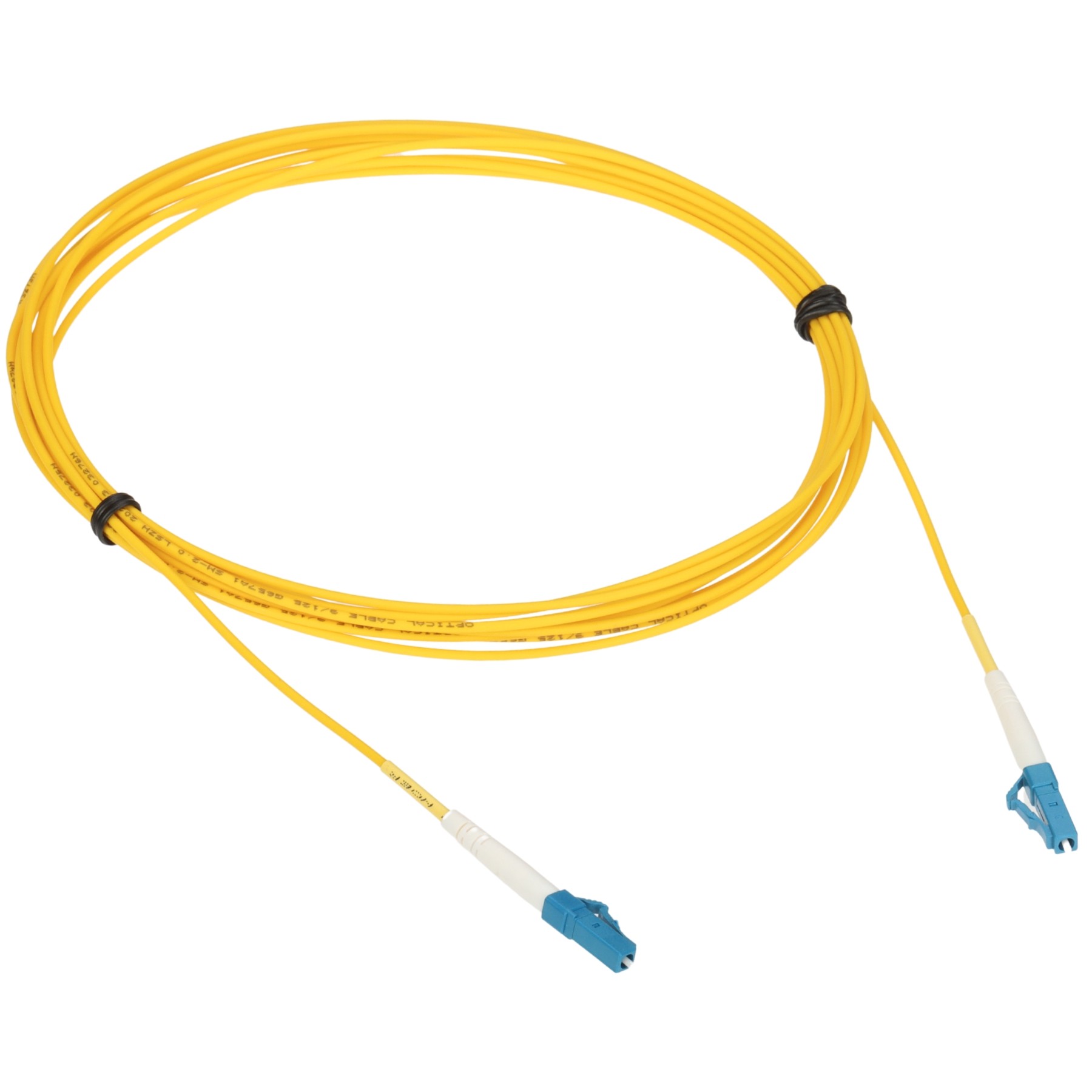 Patchcord SM LC/UPC - LC/UPC 5m simplex fibra optica LSOH G.657A1 (9/125um)
