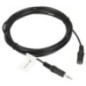 Cablu audio Jack stereo tata-mama 3.5mm de prelungire 3m Lanberg Cablu audio Jack stereo tata-mama 3.5mm de prelungire 3m Lanberg