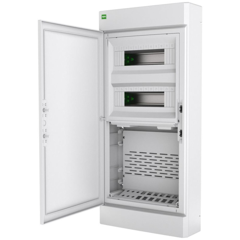 Cofret electric 24 de module + media ELEGANT-TWIN-2X12/NT/W/EPN Elektro-Plast