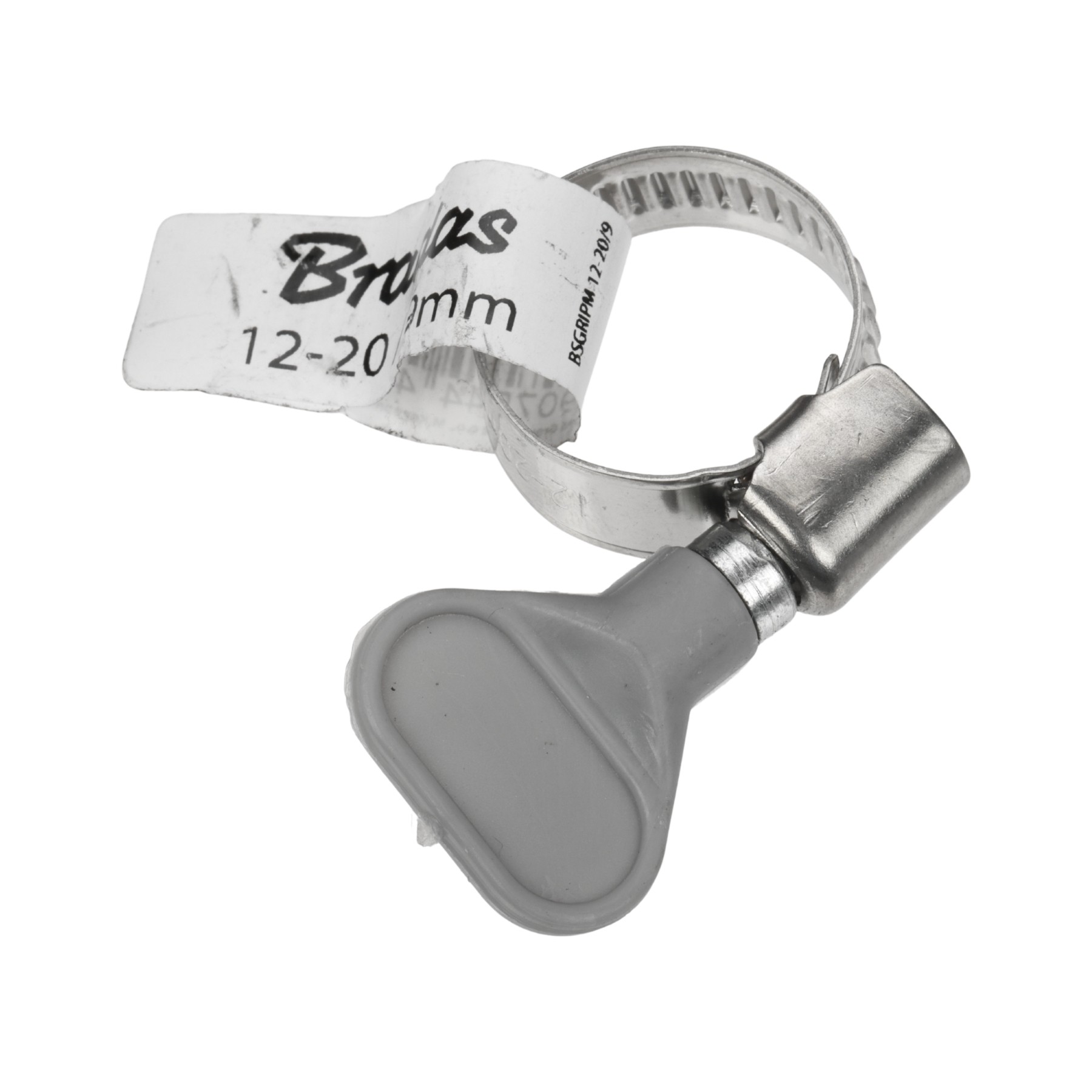 Colier metalic cu cheie pentru furtun 12... 20mm Bradas