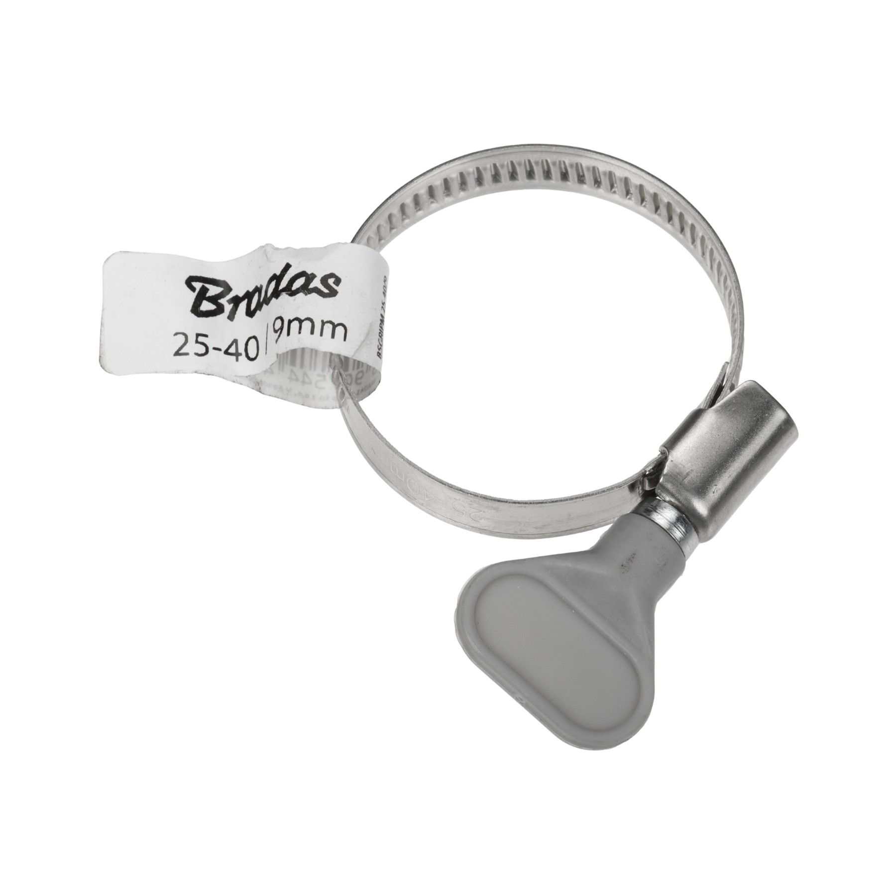 Colier metalic cu cheie pentru furtun 25... 40mm Bradas