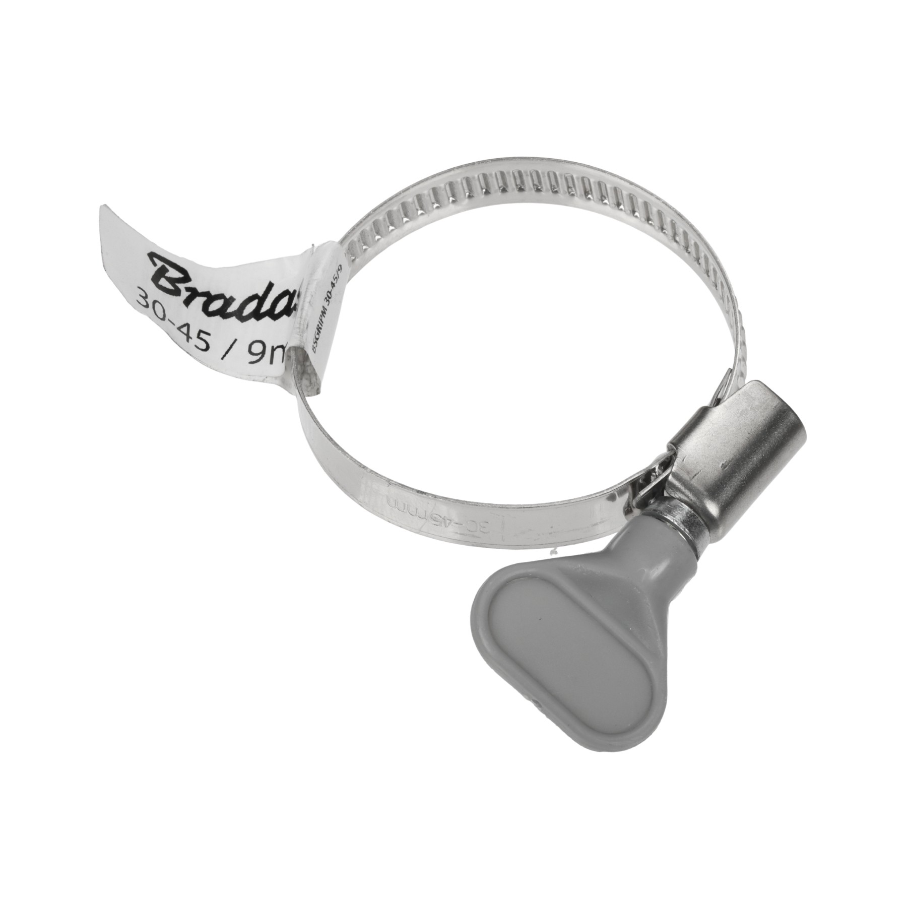 Colier metalic cu cheie pentru furtun 30... 45mm Bradas