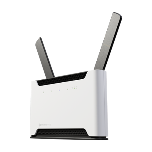 Router Chateau LTE7 ax, 5G, Wi-Fi 6, Dual-Band, 4 x RJ45 1G, 1 x RJ45 2.5G, 1 x Micro SIM - MikroTik S53UG+5HaxD2HaxD-TC&R11e-LT