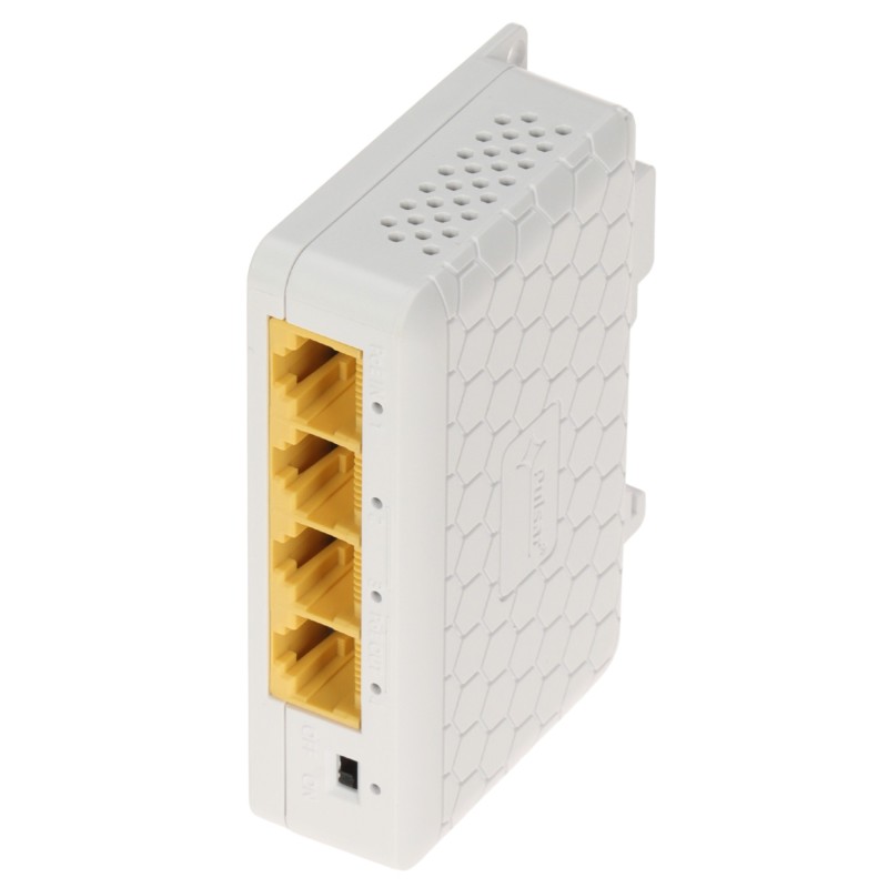 Switch/extender PoE 3 porturi gigabit + uplink 1000mbps cu extender PoE Delta Network