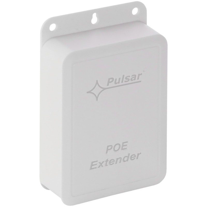 Switch/extender PoE 4 porturi gigabit + uplink 1000mbps cu extender PoE de exterior Pulsar