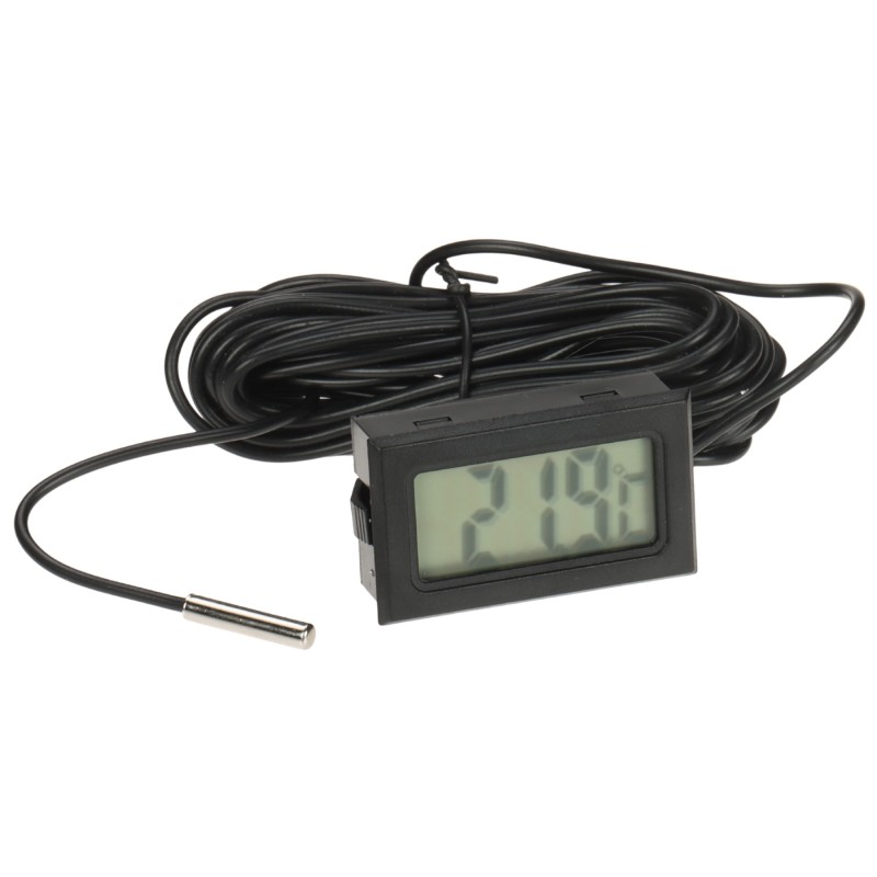 Termometru -50...100 'C cu display LCD și senzor cu cablu 5m