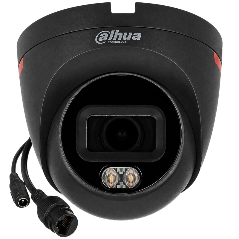 Cameră IP IPC-HDW2849T-S-LED-0280B-PRO-BLACK wizsense wizcolor - 8 mpx 2.8 mm Dahua