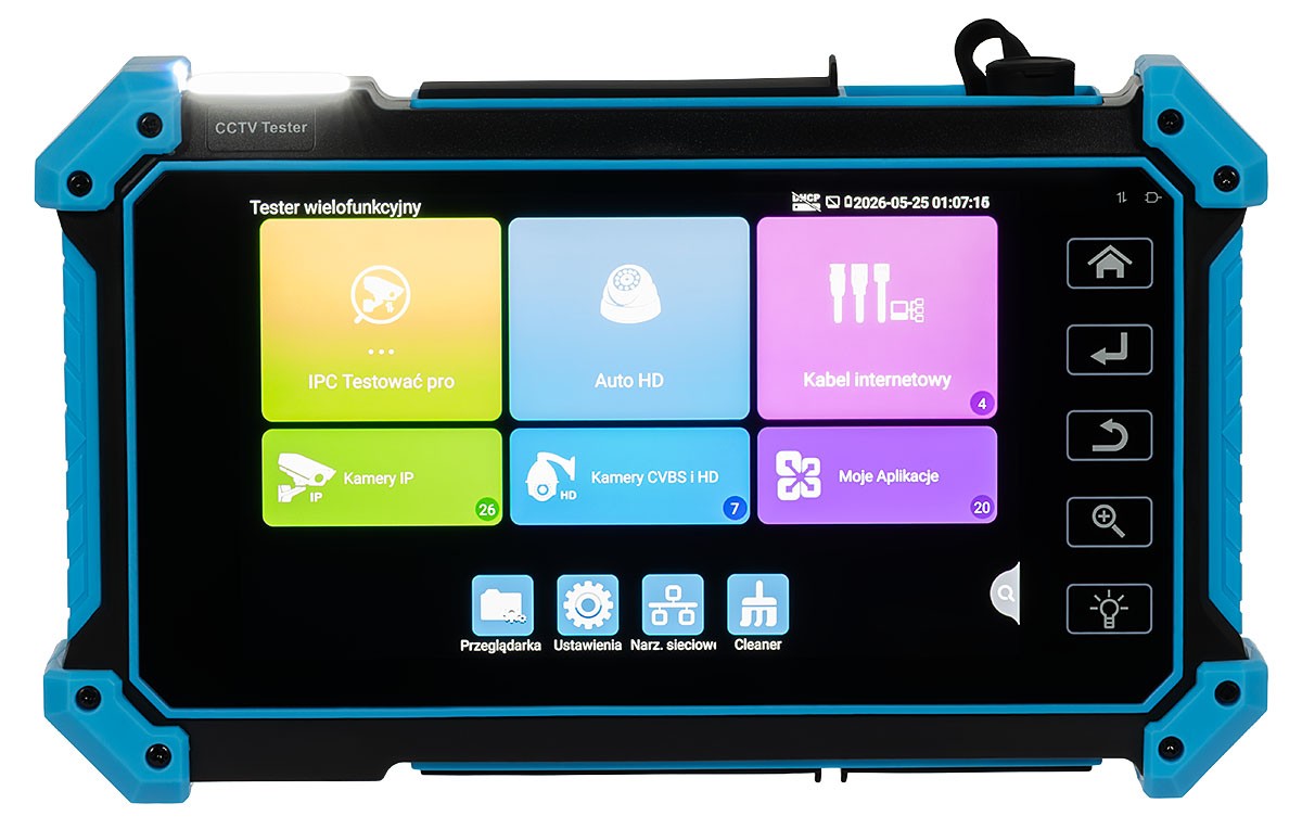 Tester camere video Signal MT-11 (5.4", IP, analogic, HDMI, PoE)