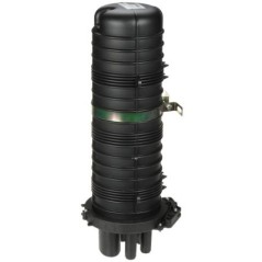 Enclosure fibră optică rotund 24 suduri max 96 (casete incluse 1 din max 4) SX-FOSC-D-96 Solarix