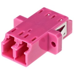 Adaptor cuplă FO duplex LC - duplex LC-MM-OM4 multimode 
