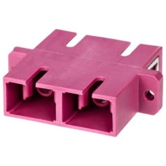 Adaptor cuplă FO duplex SC - duplex SC-OM4 multimode 