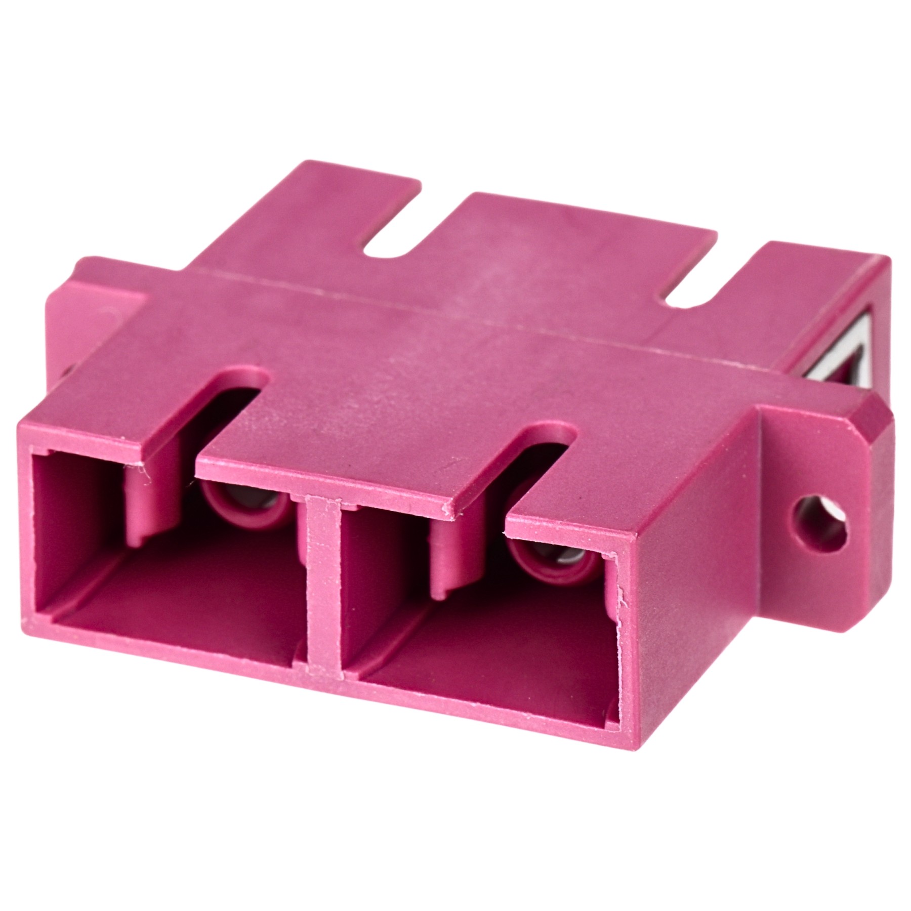 Adaptor cuplă FO duplex SC - duplex SC-OM4 multimode