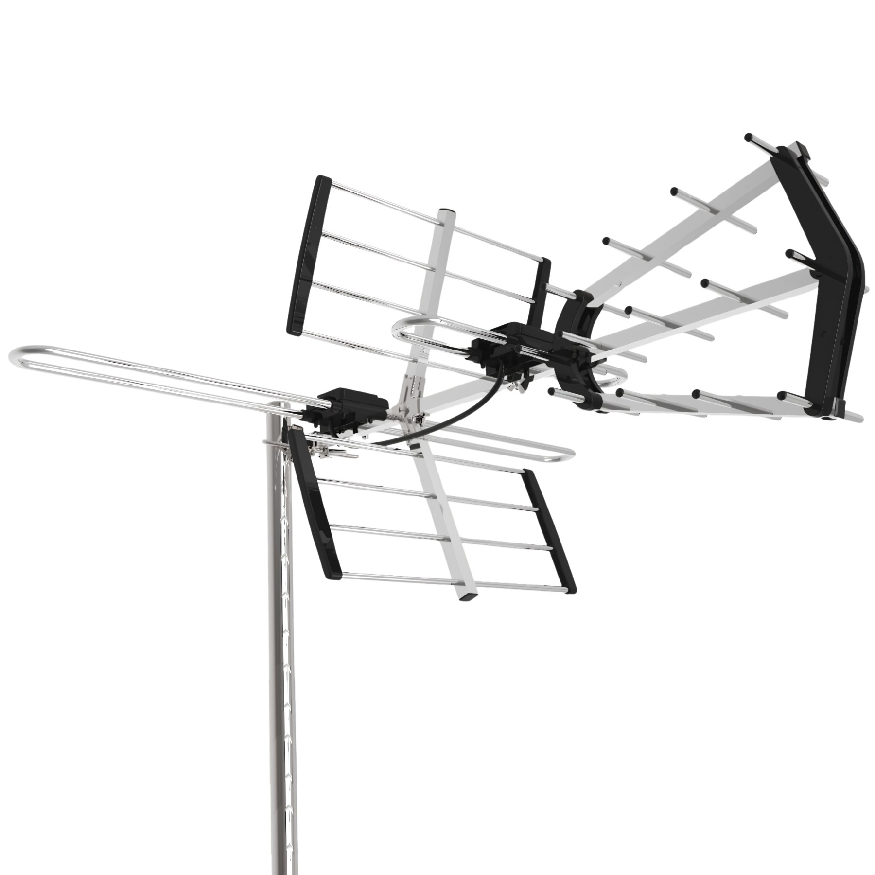 ANTENĂ DE BANDĂ LARGĂ AX-GALAXY-COMBO-PREMIUM OPTICUM
