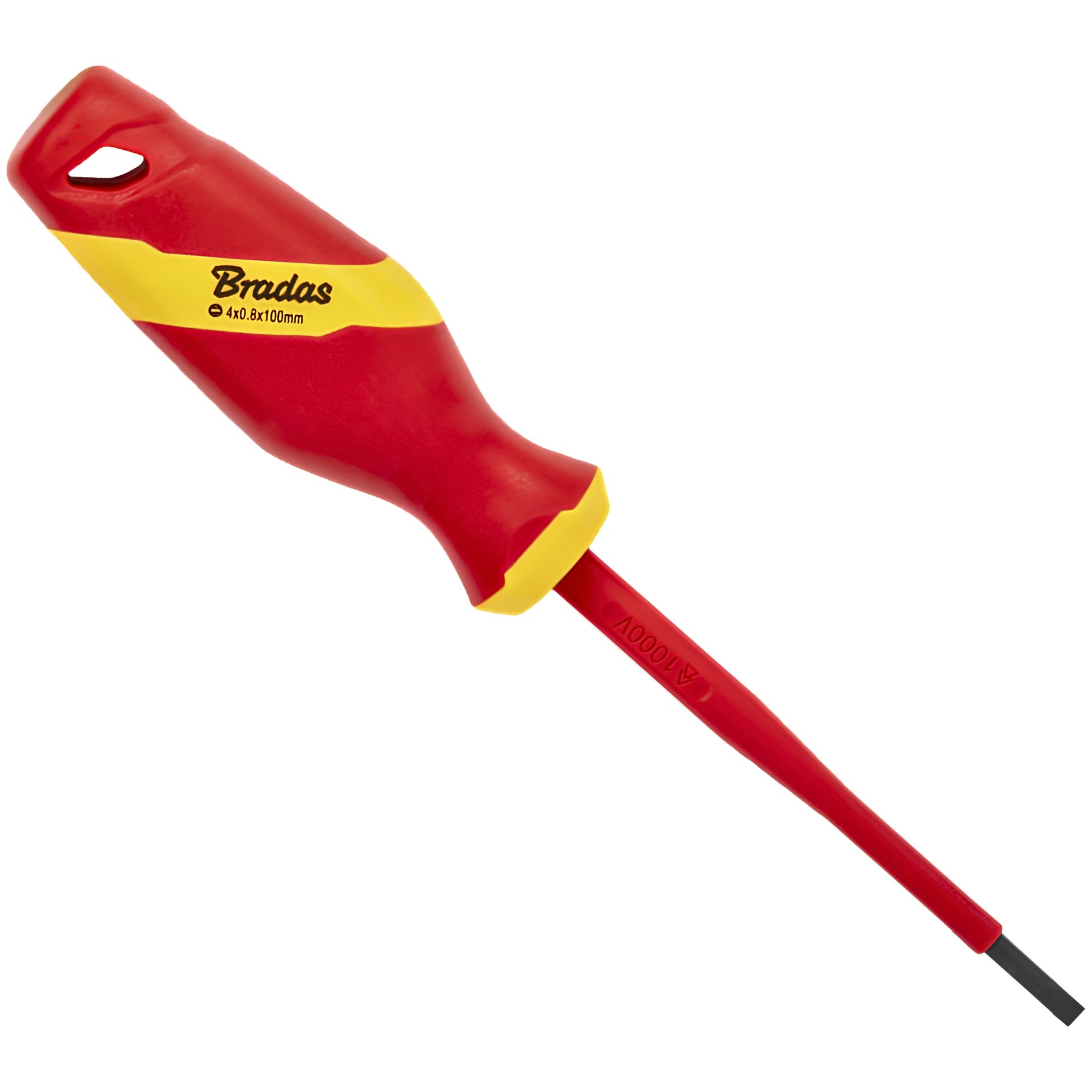 ȘURUBELNIȚĂ DREAPTĂ 4.0 DIY-SL1240100-V CU IZOLAȚIE BRADAS