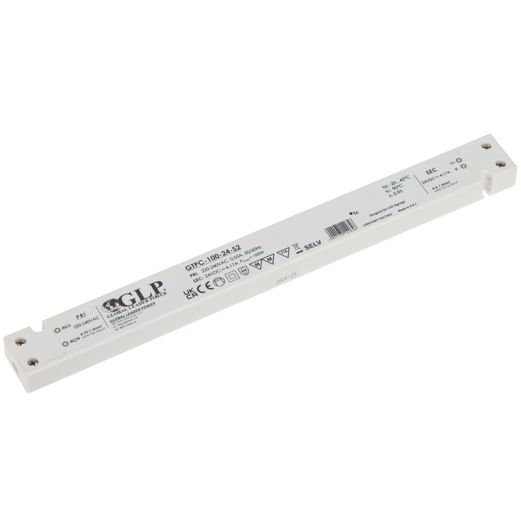 SURSĂ ALIMENTARE 24V/4.17A-GTPCS2 GLP