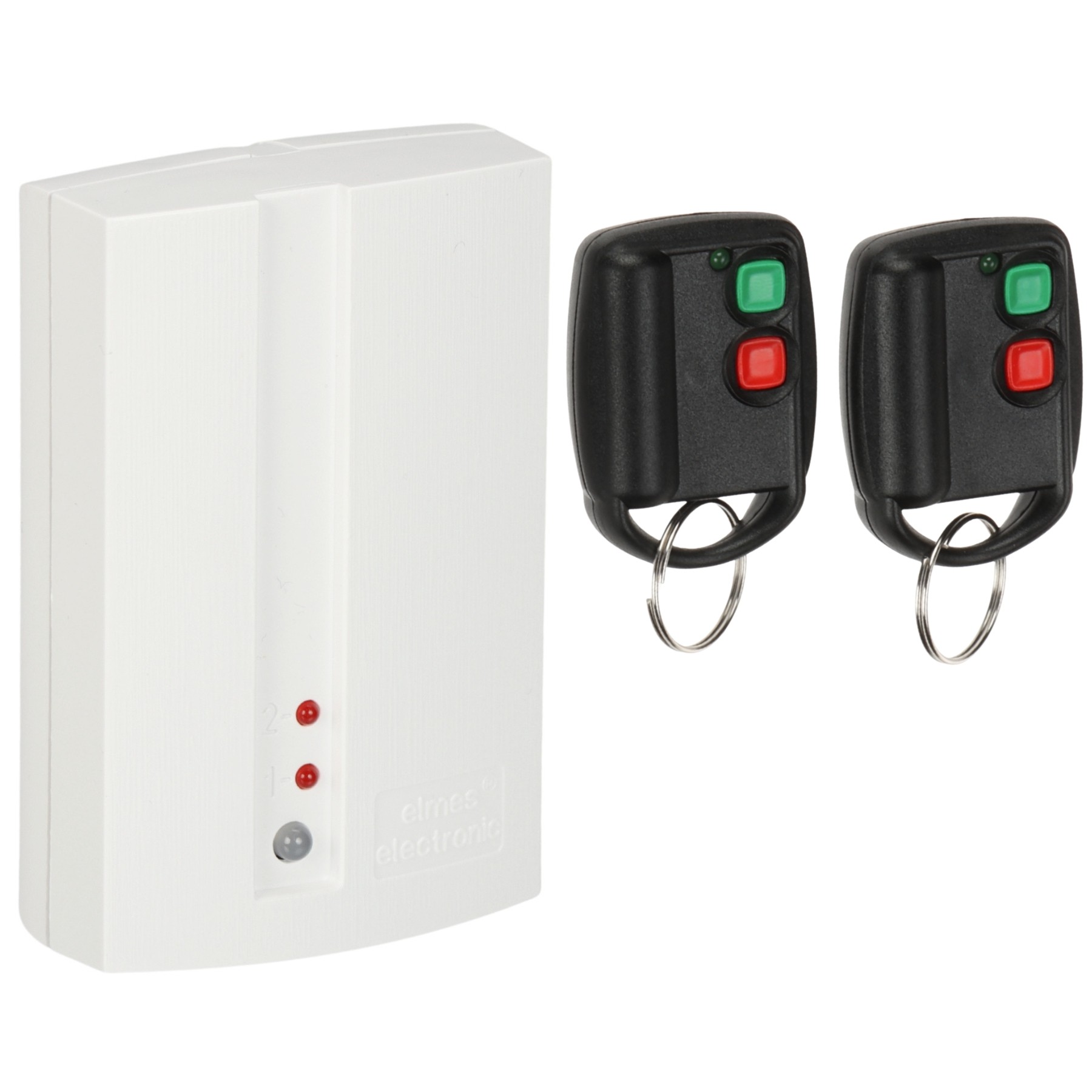 Kit 2 telecomenzi 2 canale + receiver cu 2xNO/NC DWB100HS-HET ELMES