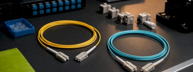 Fibre optice pregătite pentru comparație tehnică