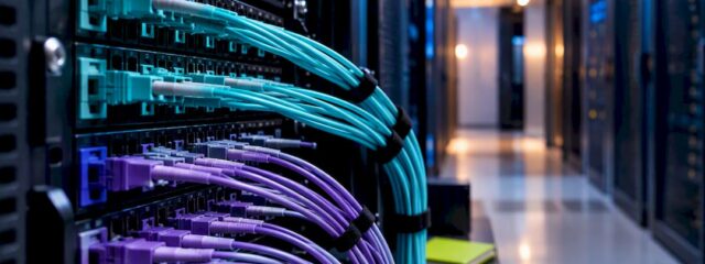 Fibre multimodale într-un panou optic