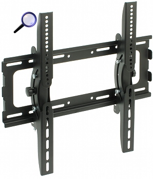 Suport TV/monitor Brateck PLB-6N 26-47 inci, negru, reglabil -15°...15°, max. 75 kg