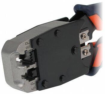 Clește sertizare vertical RJ45, RJ12, RJ11 HT-L2182R rețea+telefon