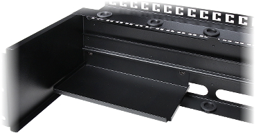 Tablou electric rackabil 3U/160mm cu șină DIN Tablou electric rackabil 3U/160mm cu șină DIN