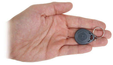 Breloc RFID Unique EM 125kHz gri ATLO-514 cu serie printată Breloc RFID Unique EM 125kHz gri ATLO-514 cu serie printată