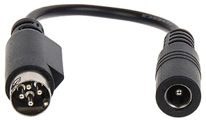 Cablu adaptor DIN4(DVR Hikvision) la mufă DC 2.1/5.5