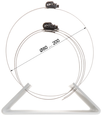 Suport stalp cu doza inclusa pentru camerele 'Speed Dome' - Hikvision DS-1602ZJ-BOX-POLE