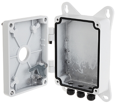 Suport stalp cu doza inclusa pentru camerele 'Speed Dome' - Hikvision DS-1602ZJ-BOX-POLE