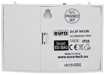 Detector intrare pe ușă cu sirenă ED-30A3