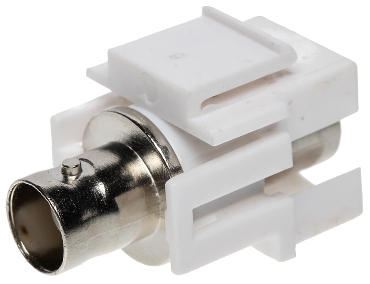 Cuplă modulară BNC Keystone FX-BNC2 (alb)