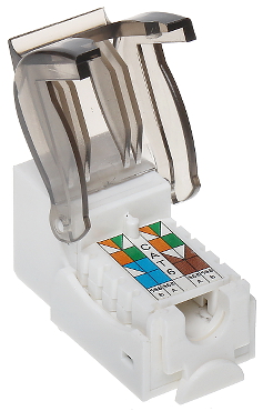 Conector modul Keystone Jack cat6 UTP no-tool Conector modul Keystone Jack cat6 UTP no-tool