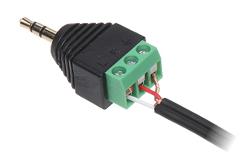 Jack tată stereo 3.5 mm cu regletă terminală 3 pini