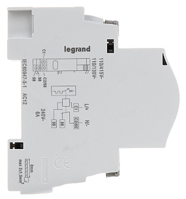 BOBINĂ DE DECLANȘARE DISTANȚĂ LE-406278 LEGRAND SERIILE TX3, DX3, FR300, FRX300, FRX400 LEGRAND BOBINĂ DE DECLANȘARE DISTANȚĂ LE-406278 LEGRAND SERIILE TX3, DX3, FR300, FRX300, FRX400 LEGRAND