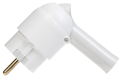 Ștecher Shuko LEGRAND, Sistem Inovator Scoatere din Priză, Manșon Cauciuc, 230V / 50Hz, Curent Max 16A, Alb