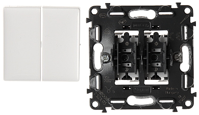 ÎNTRERUPĂTOR DUBLU LE-752105 Valena Life 10 A LEGRAND