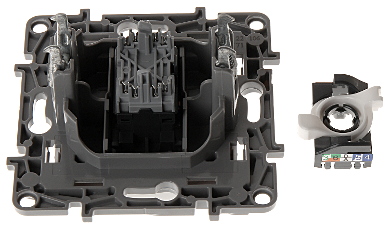 Priză RJ45 Cat5e rețea simplă alb Legrand Niloe LE-764571