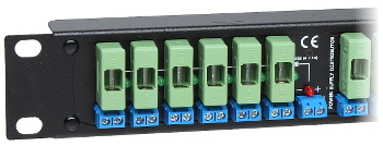 Distribuitor alimentare 2x6 cu protectie LZ-12/R19 rackabil