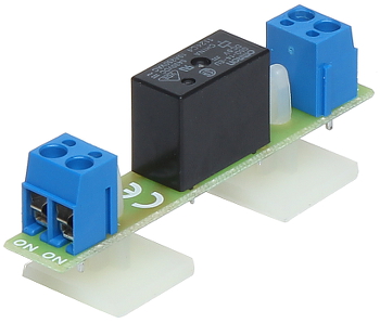 Modul releu NO comandă 5-9VDC, 5A la 50 V - PK1-5-ZN cu suporți autocolanți
