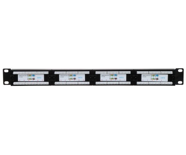Patch panel 24 porturi UTP Cat.6