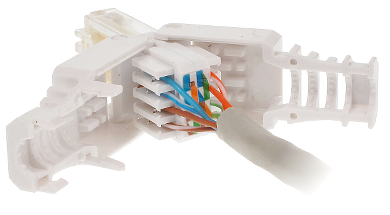 Mufă retea RJ-45 UTP Cat.5 - sertizare fără clește 