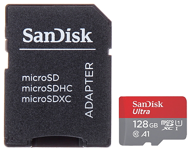 CARD DE MEMORIE SD-MICRO-10/128-SAND microSD UHS-I, SDXC 128 GB SANDISK