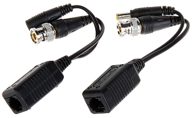 Set video balun 8 mpix +alimentare intrare UTP RJ45 TR-1RJ-HD aurit Set video balun 8 mpix +alimentare intrare UTP RJ45 TR-1RJ-HD aurit