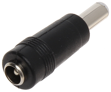 Adaptor cuplă alimentare tată 2.5/5.5 - mamă 2.1/5.5