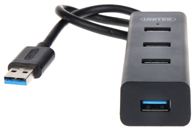 Hub 4 porturi USB 3.0 cu cablu 30 cm