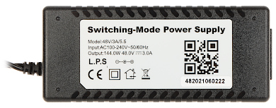 Sursă alimentare 48V/3A 144W pentru switch-uri și injectoare PoE
