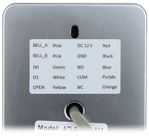 Cititor autonom ATLO-KRM-512, Unique EM 125kHz, carcasă metal, IP68 Cititor autonom ATLO-KRM-512, Unique EM 125kHz, carcasă metal, IP68
